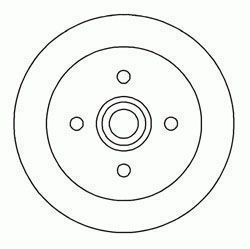 Brake Drum 5180-S ABS