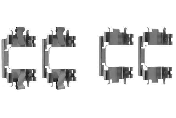 A.B.S. Accessory Kit, disc brake pads 1257Q HONDA,Jazz II Schrägheck (GD_, GE3, GE2),CIVIC VI Hatchback (EJ, EK),CRX III (EH, EG)