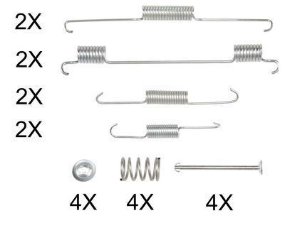 Accessory Kit, Brake Shoes