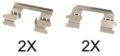 A.B.S. Accessory Kit, disc brake pads 1736Q  NISSAN,Qashqai / Qashqai +2 I (J10, NJ10),X-TRAIL (T31)
