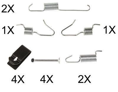 A.B.S. Accessory Kit, parking brake shoes 0898Q  RENAULT,TOYOTA,NISSAN,KOLEOS (HY_),Yaris Schrägheck (_P1_),AVENSIS Kombi (T25)