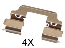 A.B.S. Accessory Kit, disc brake pads 1828Q BMW,5 Touring (F11),5 Limousine (F10),X3 (F25),Z4 Roadster (E89),i8 (I12)