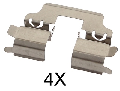 A.B.S. Accessory Kit, disc brake pads 1750Q  HONDA,CIVIC VIII Hatchback (FN, FK)