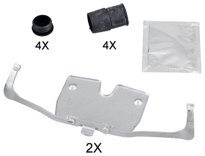 Accessory Kit, disc brake pads