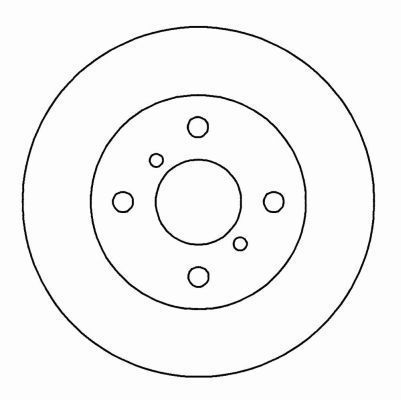 Brake Disc 15554 ABS