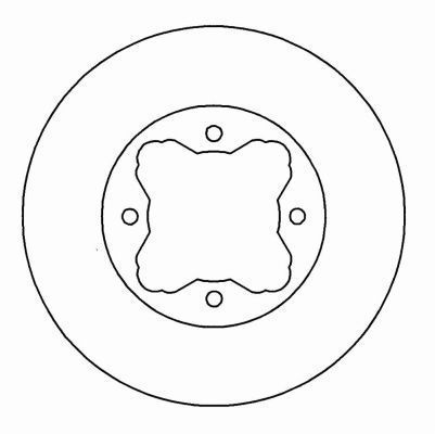 Brake Disc 16167 ABS