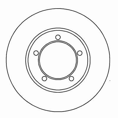 Brake Disc 15843 ABS