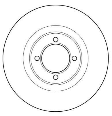 Brake Disc 16043 ABS