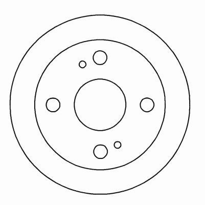 Brake Disc 16013 ABS