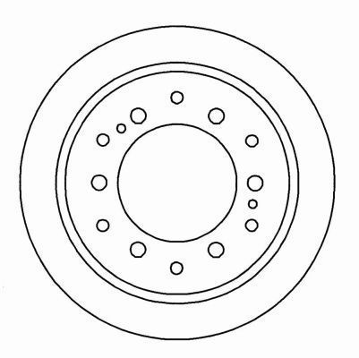 Brake Disc 16619 ABS