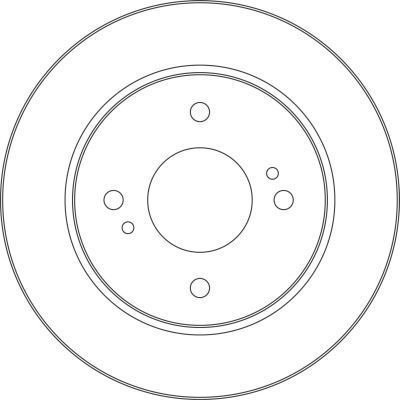 Brake Disc 16152 ABS