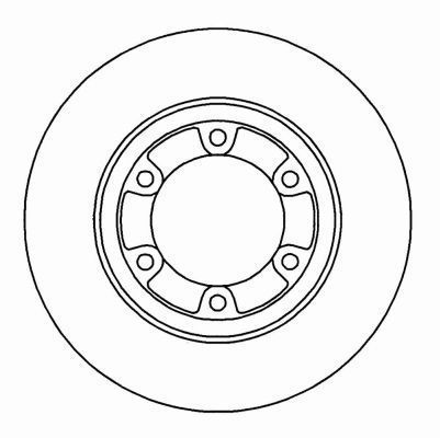 Brake Disc 16268 ABS