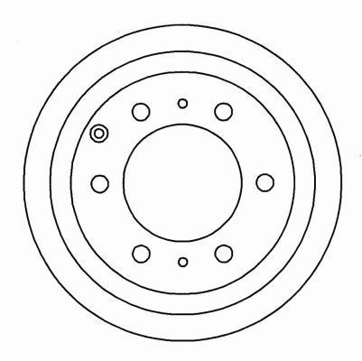 Brake Disc 16645 ABS