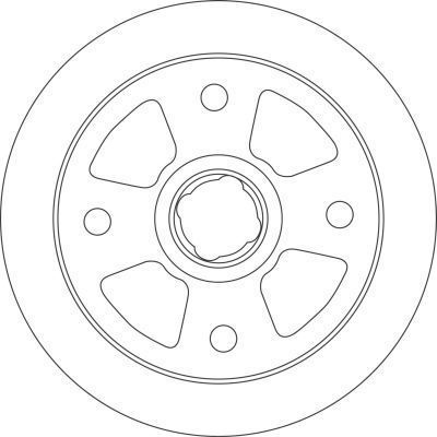 Bromsskiva 16675 ABS