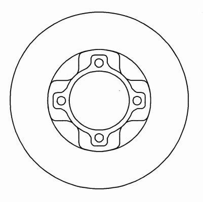 Brake Disc 16457 ABS