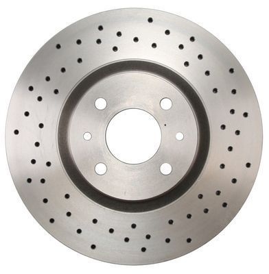 A.B.S. Brake disc perforated/vented 17949 Brake rotor,Brake discs ABARTH,500 / 595 / 695 Schrägheck (312_),500C / 595C / 695C (312_) Cabrio