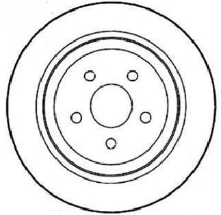 Brake Disc 16715 ABS