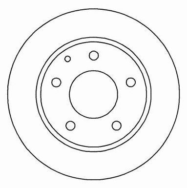 Brake Disc 16575 ABS