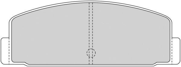 Brake Pad Set, disc brake 36390 ABS