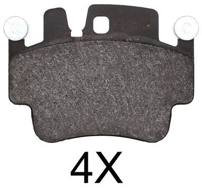 Brake Pad Set, Disc Brake 37417 ABS