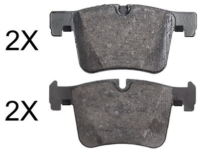 A.B.S. Brake pad set BMW 37887 34106799801,34106859181,34106859182 34112456867,34112464194,34114073936,34116798978,34116854126,34116856193,34118855010