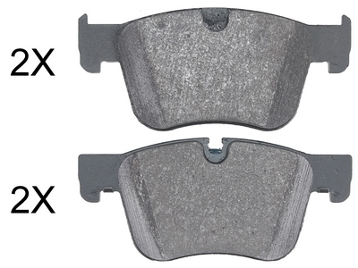 Brake Pad Set, Disc Brake 35021 ABS