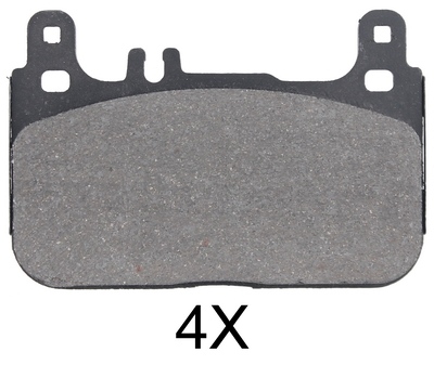 Brake Pad Set, disc brake 35038 ABS