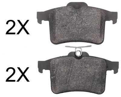 Brake Pad Set, Disc Brake 37819 ABS