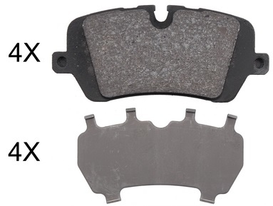 A.B.S. Brake pad set incl. wear warning contact 37981 Brake pads,Brake pad set, disc brake LAND ROVER,Range Rover Sport (L494),Range Rover IV (L405)