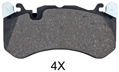 Brake Pad Set, disc brake 35109 ABS