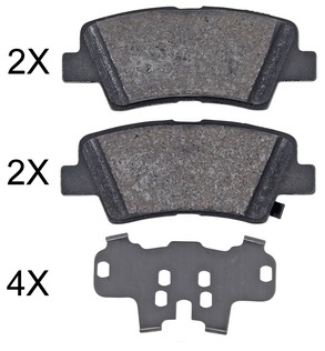 Brake Pad Set, disc brake 35133 ABS