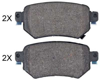 Brake Pad Set, disc brake 35142 ABS