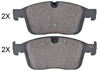 Brake Pad Set, disc brake 35143 ABS