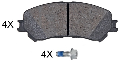 Brake Pad Set, disc brake 35145 ABS