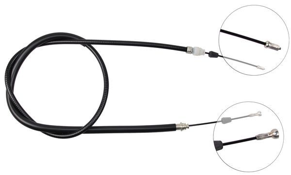 A.B.S. Brake Cable OPEL,RENAULT,NISSAN K17165 3640000Q0C,3640000QAB,4403490 Hand Brake Cable,Parking Brake Cable,Cable, parking brake 4418464,9111490