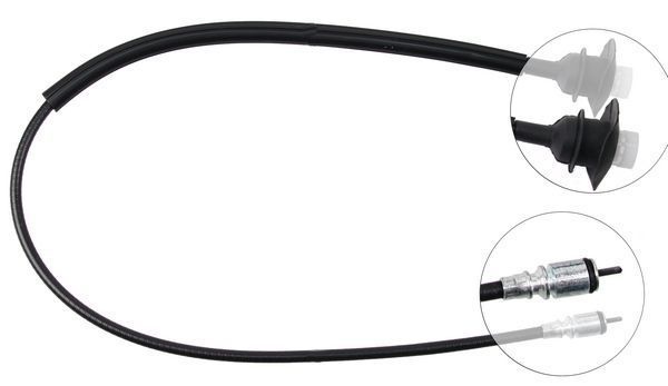 A.B.S. Speedometer Cable K43118 Tacho Shaft RENAULT,SUPER 5 (B/C40_),RAPID Kasten (F40_, G40_),11 (B/C37_),9 Limousine (L42_),11 Kasten (S37_)