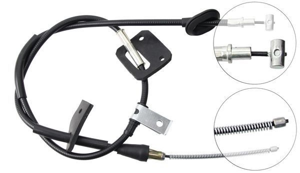 A.B.S. Brake Cable for left-hand/right-hand drive vehicles K12618 Hand Brake Cable,Parking Brake Cable SUZUKI,SANTANA,VITARA Cabrio (ET, TA)