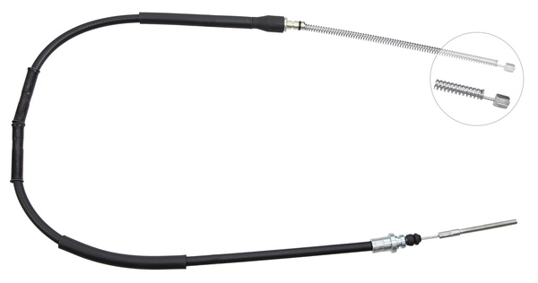 parking brake Japko 131K03 Cable