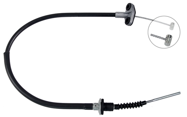 A.B.S. Clutch Cable K28079 CHEVROLET,DAEWOO,MATIZ (M200, M250),SPARK M200 M250,MATIZ (M200, M250)
