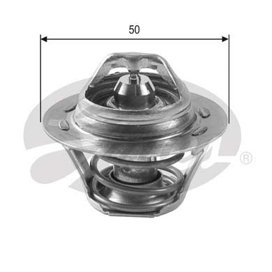 GATES Engine thermostat OPEL,RENAULT,NISSAN TH23389G1 6001543366,7700872554,8200772985 8200772985,2120000Q0B,2120000QAA,4408334,4434460,91159950