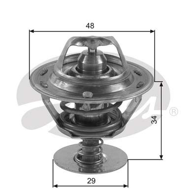 GATES Engine thermostat VW,TOYOTA,NISSAN TH39082G1 9004833069,9004833071,9091603046 9091603069,9091603046,9091603060,9091603069,9091603090,9091603109