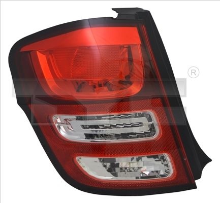TYC Rear light CITROËN 11-12454-01-2 6350HZ,6350KQ Combination rearlight,Tail light,Tail lights,Back lights,Rear tail light,Rear lights