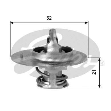 GATES Engine thermostat FORD,HYUNDAI,TOYOTA TH03282G2 MD075460,MD075460,MD997219 MD997680,8AB915171,8AB915171,19300634811,19300634812,19300657811