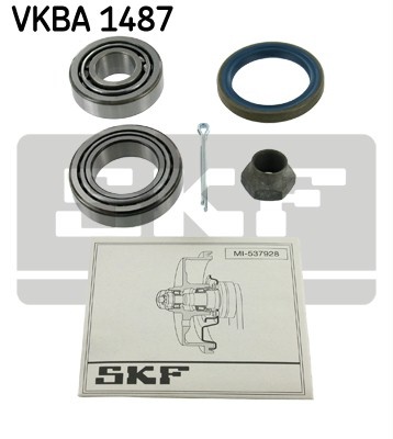 SKF Wheel bearing kit ALFA ROMEO VKBA 1487 116002141303,116002141306,119002140801 510384,60521282,60523333,31211110115,31212634103,92098079,92098079
