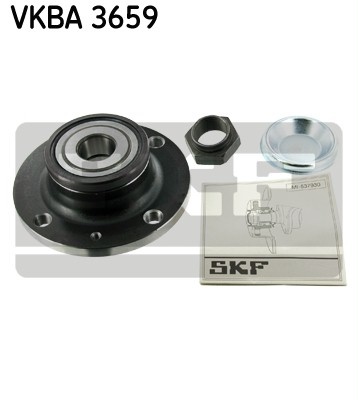 SKF Wheel bearing kit with integrated ABS sensor VKBA 3659 Wheel hub bearing,Wheel bearing PEUGEOT,CITROËN,206 Schrägheck (2A/C),206 CC (2D)