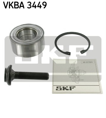 SKF Wheel bearing kit VW,FORD,SEAT VKBA 3449 7M0498625,1001718,1497386 1497388,1K040AA,6M211A047AA,6M211K040AA,7201008,95VW1A047AA,95VW1K040AA