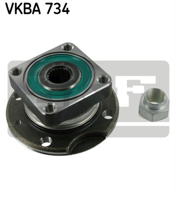 SKF Wheel bearing kit VKBA 734 Wheel hub bearing,Wheel bearing FIAT,SEAT,LANCIA,Panda Schrägheck (141_),MARBELLA (28),MARBELLA Kasten (028A)