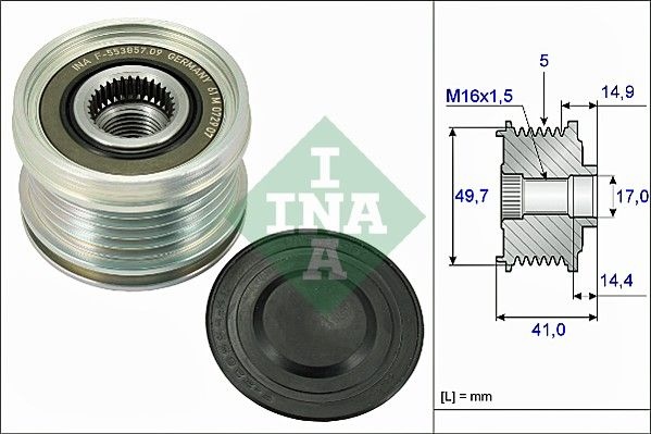 INA Freewheel Clutch MERCEDES-BENZ,MITSUBISHI,SMART 535 0101 10 0121540102,6391500250,6391500350 6401500160,6401500360,6401500460,6401500560,MN960266