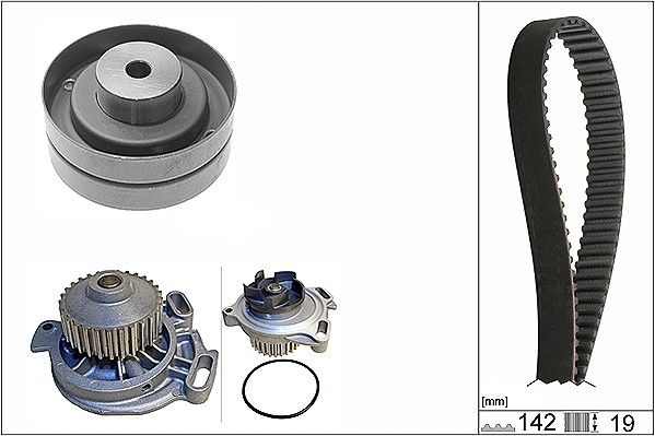 INA Water Pump + Timing Belt Kit AUDI 530 0156 30 034121004,034121004V,034121004X  034121005D,074109119,074109243,074109243K,034121004,034121004V