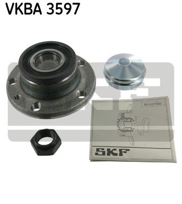 SKF Wheel bearing kit with integrated ABS sensor VKBA 3597 Wheel hub bearing,Wheel bearing FIAT,ALFA ROMEO,TIPO Schrägheck (356_),TIPO Kombi (356_)